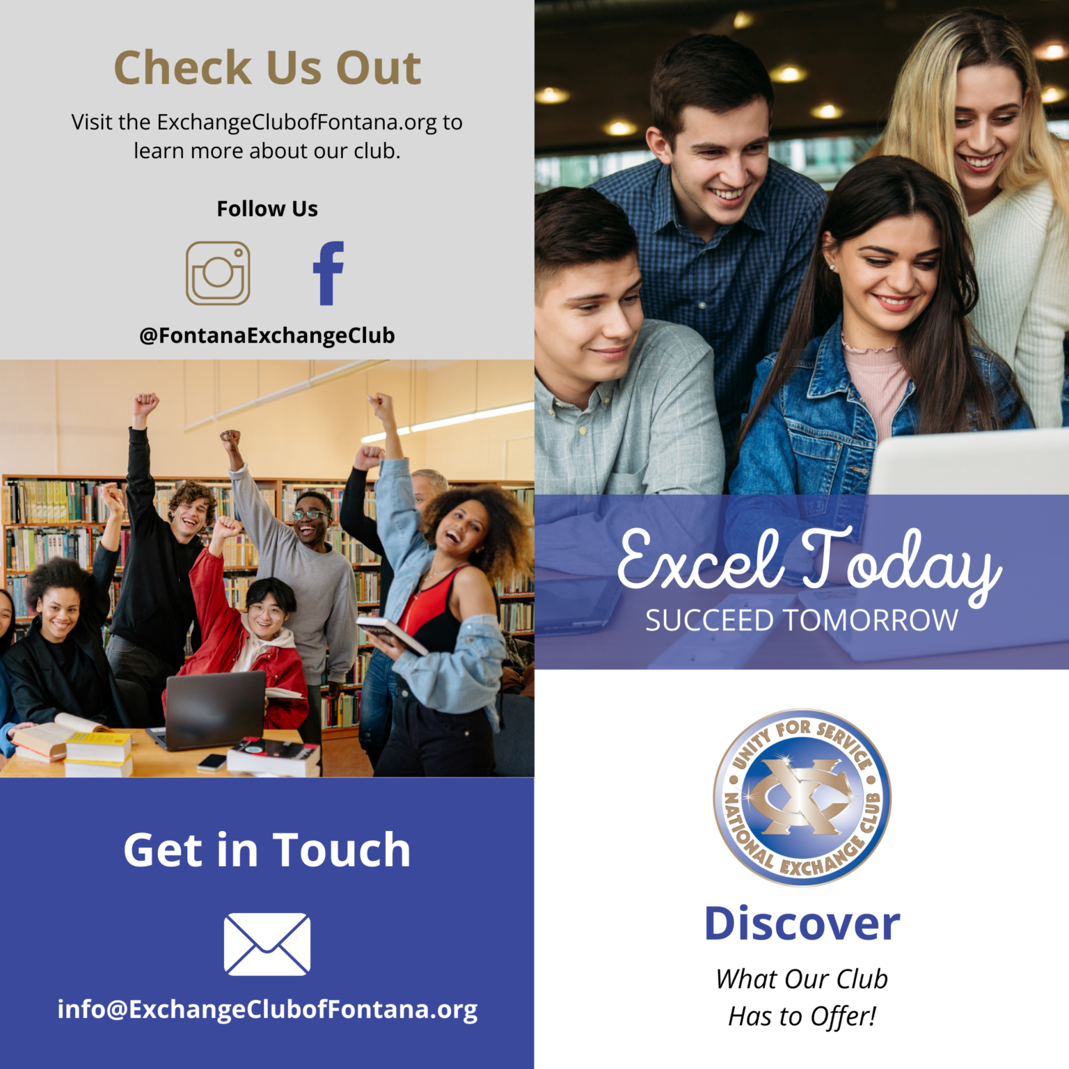 Excel Club Membership – Exchange Club of Fontana